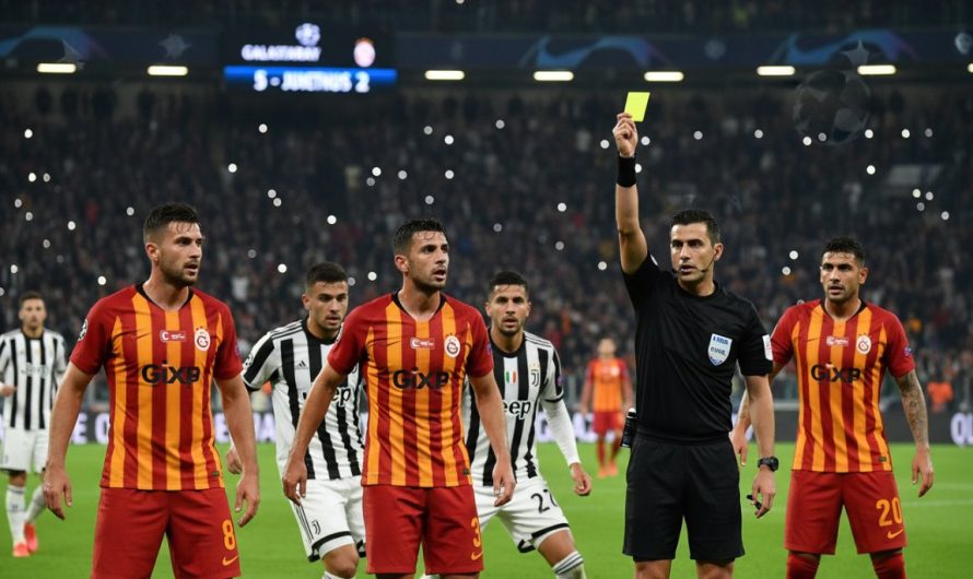 Galatasaray’ın Juventus ile Mücadelesinde Kart Tehlikesi
