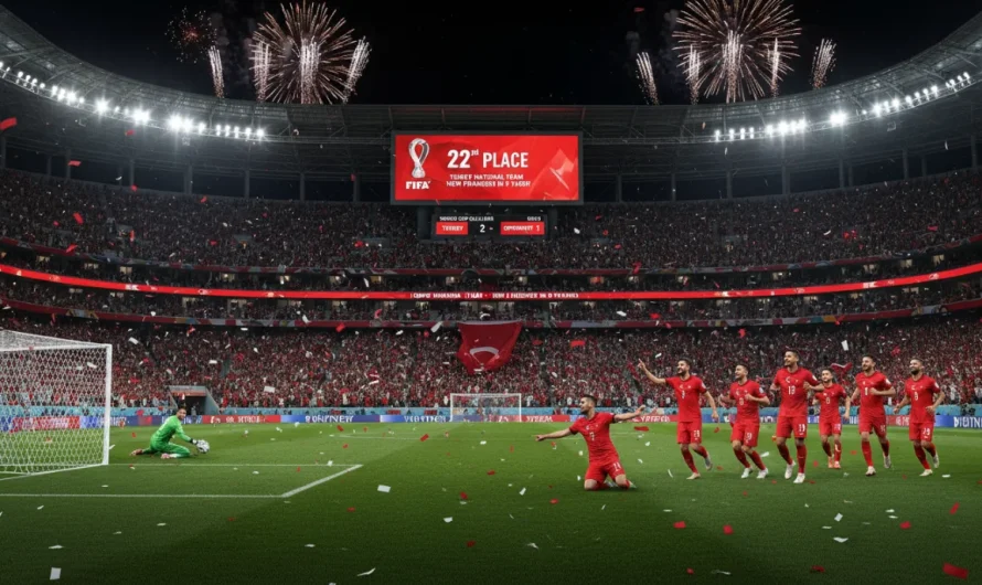 Türkiye Futbolu Uluslararası Arenada Büyük Sıçrama Yaptı