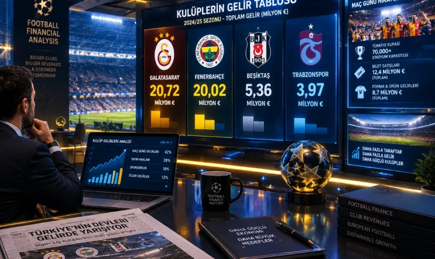 Avrupa Sahasında Dev Kazanç: Türk Takımlarının UEFA Gelirleri Belli Oldu