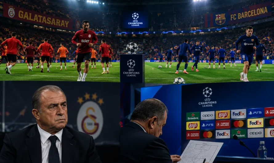 Fatih Terim Şampiyonlar Ligi’nde Yeni Rolüyle Sahada: Galatasaray-Barcelona Analizi