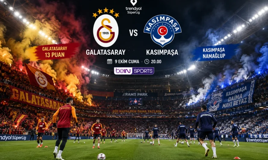Galatasaray Kasımpaşa Sınavında: Zirve Mücadelesinin Kritik Detayları